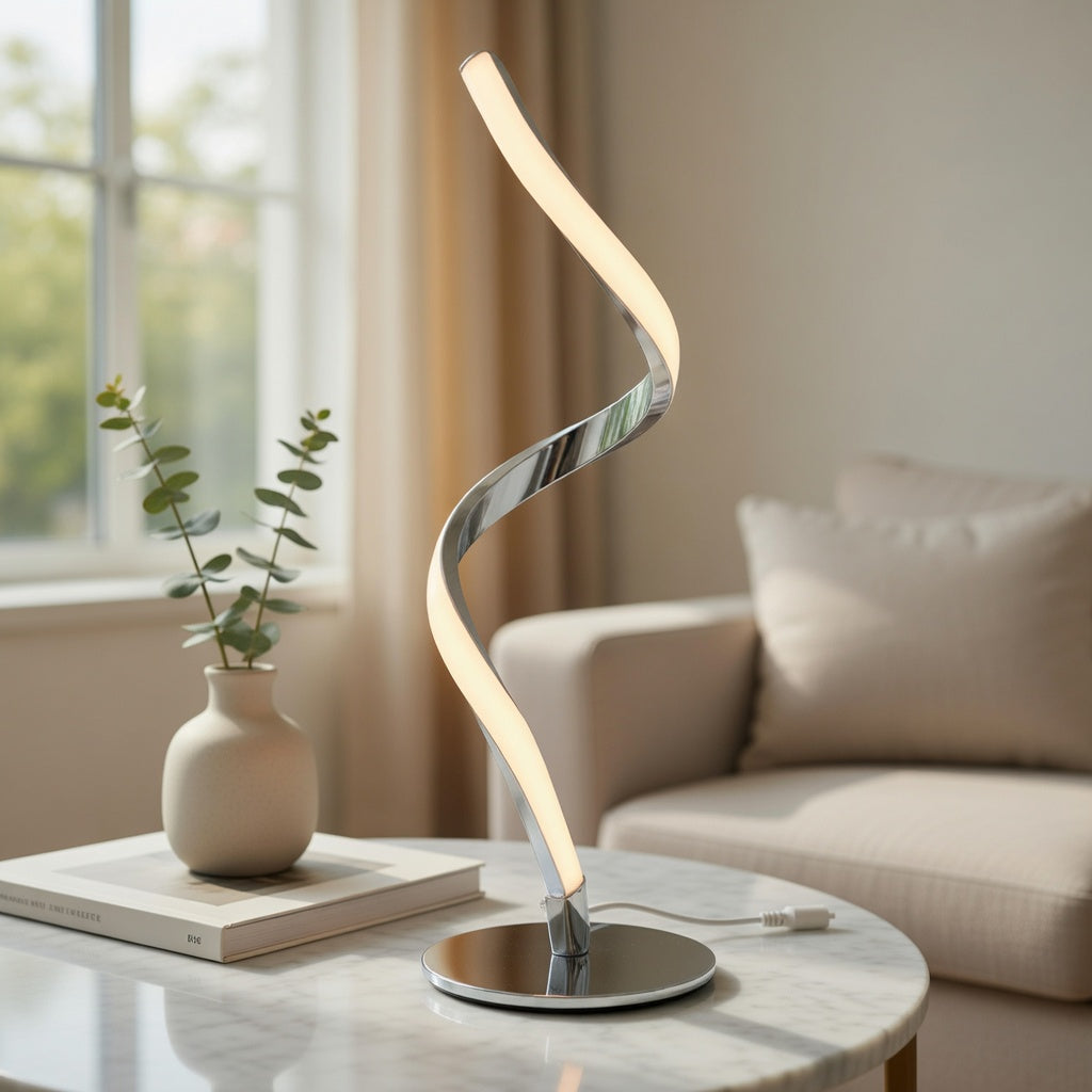 Spiral Touch Control Lamp
