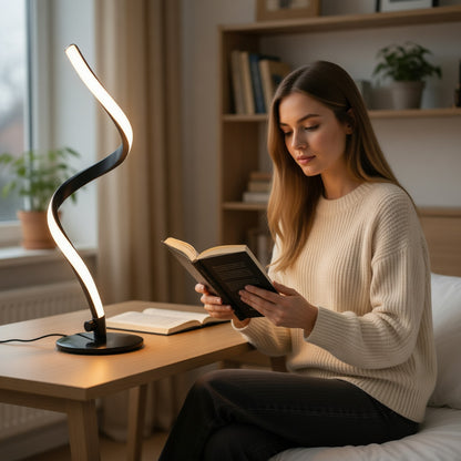 Spiral Touch Control Lamp