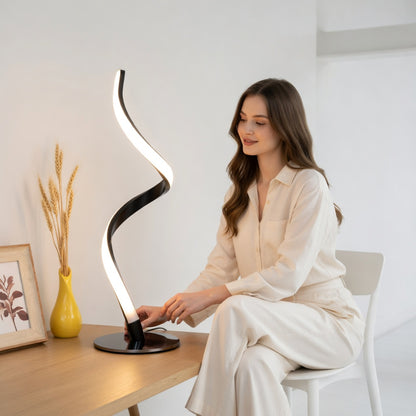 Spiral Touch Control Lamp